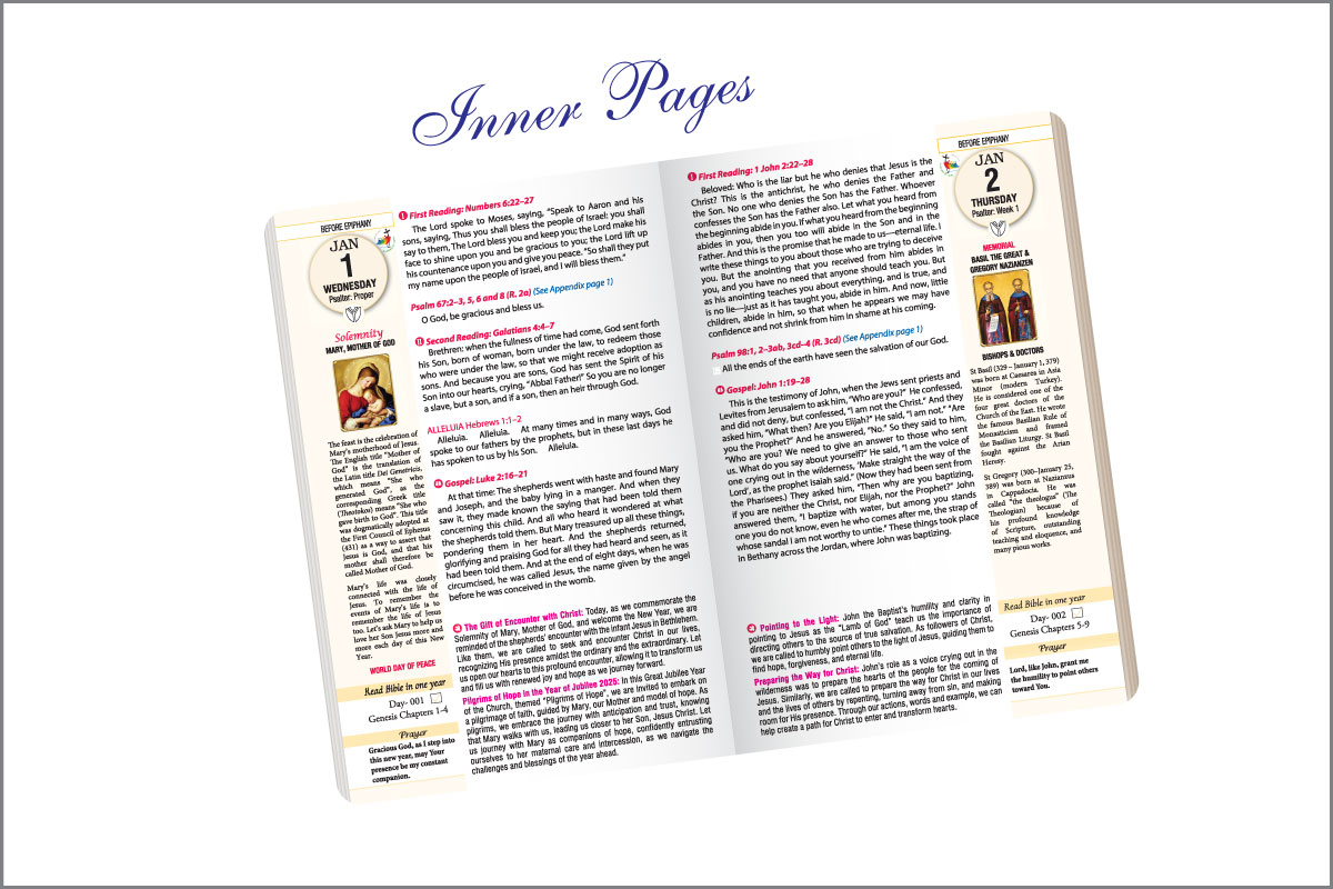 Bible Diary 2026 Classic Edition