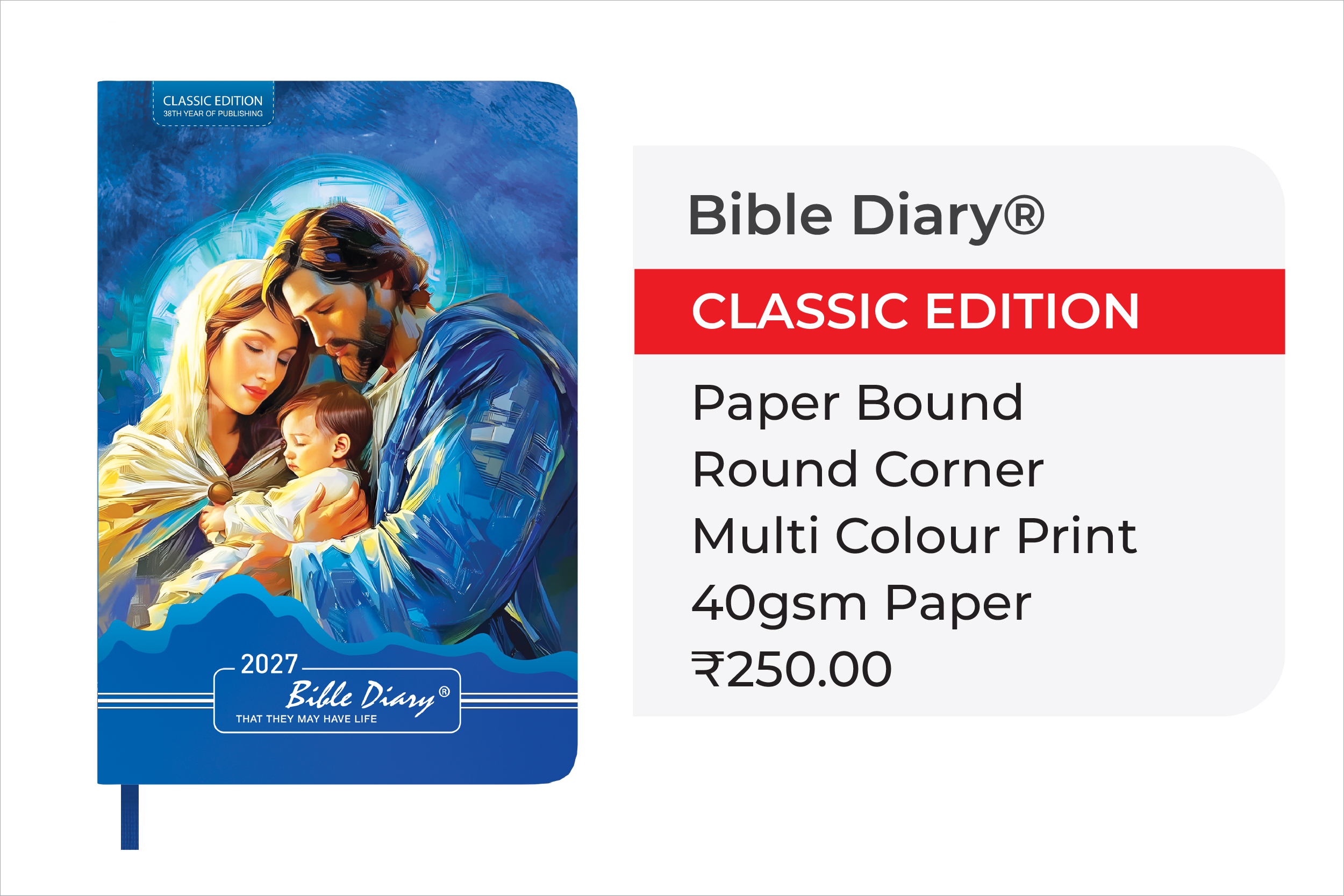Bible Diary 2027 Classic Edition